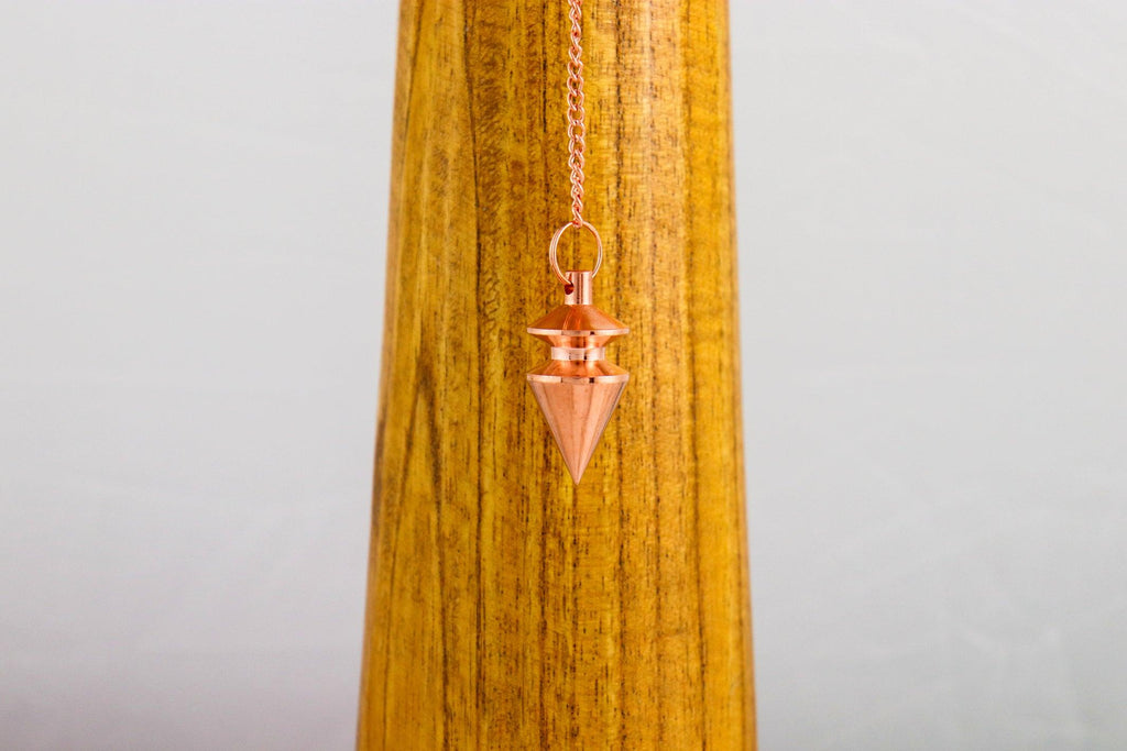 Triangle clock - Brass, copper-plated